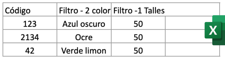 Selección del archivo para la actualización masiva