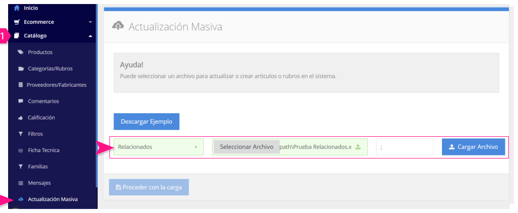 Mapeo de columnas